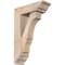 Ekena Millwork Balboa Traditional Smooth Bracket w/ Offset Brace, Douglas Fir, 5 1/2"W x 16"D x 24"H BKT0604X16X24BOA01SDF - alternate 1